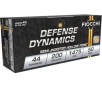 Fiocchi Defense Dynamics 44 Remington Magnum Ammo 200 Grain Semi-Jacketed Hollow Point Box of 50