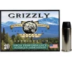 Grizzly Cartridge Bear Load 44 Remington Magnum Ammo 260 Grain Flat Nose Box of 20