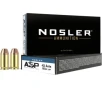 Nosler ASP 45 ACP Ammo 185 Grain Jacketed Hollow Point Box of 50