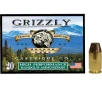 Grizzly Cartridge High Performance Handgun 45 ACP Ammo 230 Grain Jacketed Hollow Point Box of 20