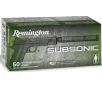 Remington Subsonic 45 ACP Ammo 230 Grain Flat Nose Box of 50