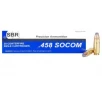 SBR 458 Socom Ammo 350 Grain Jacketed Soft Point Box of 20
