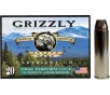 Grizzly Cartridge High Performance Handgun 460 S W Magnum Ammo 300 Grain Bonded Flat Nose Box of 20