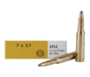 Sellier   Bellot 7x57mm Mauser  7mm Mauser  Ammo 173 Grain Jacketed Soft Point Box of 20