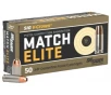 Sig Sauer Match Elite 9mm Luger Ammo 115 Grain V-Crown Jacketed Hollow Point Box of 50