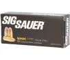 Sig Sauer Elite Performance 9mm Luger Ammo 115 Grain Full Metal Jacket Box of 50