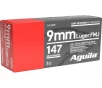 Aguila 9mm Luger Ammo 147 Grain Full Metal Jacket Box of 50