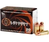 Lehigh Defense XP 9mm Luger Ammo 115 Grain Lehigh Xtreme Penetrator Fluted Lead Free Box of 20