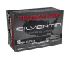 Winchester Silvertip Defense 9mm Luger Ammo 115 Grain Winchester Silvertip Jacketed Hollow Point Case of 200  10 Boxes of 20 