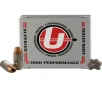 Underwood 9mm Luger Ammo 124 Grain Nosler Sporting Handgun Jacketed Hollow Point Box of 20
