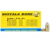 Buffalo Bore 9mm Luger  P  Ammo 115 Grain Jacketed Hollow Point Box of 20