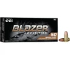 Blazer Brass 9mm Luger Ammo 147 Grain Full Metal Jacket Case of 1000  20 Boxes of 50 