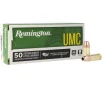 Remington UMC 9mm Luger Ammo 115 Grain Jacketed Hollow Point Case of 500  10 Boxes of 50 