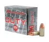 Hornady Critical Duty 9mm Luger  P Ammo 124 Grain Hornady FlexLock Polymer Tip Box of 25