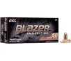 Blazer Brass 9mm Luger Ammo 124 Grain Full Metal Jacket Case of 1000  20 Boxes of 50 