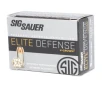 Sig Sauer Elite Performance 9mm Luger Ammo 124 Grain Sig V-Crown Jacketed Hollow Point Box of 20