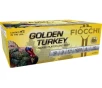 Fiocchi Golden Turkey 12 Gauge Ammo 3   4 Nickel Plated Lead Shot 1-3 4 oz Box of 10