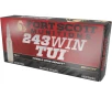 Fort Scott Munitions TUI 243 Winchester Ammo 70 Grain Solid Lead Free Box of 20