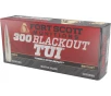 Fort Scott Munitions TUI 300 AAC Blackout  7 62x35mm  Ammo 115 Grain Solid Lead Free Box of 20