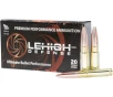 Lehigh Defense Maximum Expansion 300 AAC Blackout  7 62x35mm  Ammo 194 Grain Solid Hollow Point Lead Free Box of 20