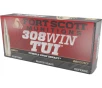 Fort Scott Munitions TUI 308 Winchester Ammo 168 Grain Solid Lead Free Box of 20