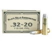 Black Hills Cowboy Action 32-20 WCF Ammo 115 Grain Flat Nose Case of 500  10 Boxes of 50 
