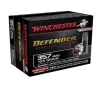 Winchester Defender 357 Magnum Ammo 125 Grain Winchester PDX1 Bonded Jacketed Hollow Point Box of 20