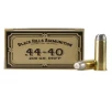 Black Hills Cowboy Action 44-40 WCF Ammo 200 Grain Flat Nose Case of 500  10 Boxes of 50 