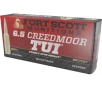 Fort Scott Munitions TUI 6 5 Creedmoor Ammo 123 Grain Solid Lead Free Box of 20