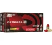 Federal Syntech 9mm Luger Ammo 150 Grain Total Synthetic Jacket  TSJ  Case of 500  10 Boxes of 50 