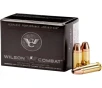 Wilson Combat 38 Super  P Ammo 115 Grain Hornady XTP Jacketed Hollow Point Box of 20