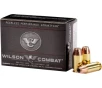 Wilson Combat Compact 45 ACP Ammo 230 Grain Hornady XTP Jacketed Hollow Point Box of 20