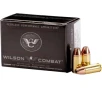 Wilson Combat 9mm Luger  P Ammo 115 Grain Hornady XTP Jacketed Hollow Point Box of 20