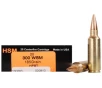 HSM Trophy Gold 300 Winchester Short Magnum  WSM  Ammo 185 Grain Berger Hunting VLD  Very Low Drag  Jacketed Hollow Point Box of 20