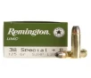 Remington UMC 38 Special  P Ammo 125 Grain Jacketed Hollow Point Case of 500  10 Boxes of 50 