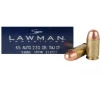 Speer Lawman Cleanfire 45 ACP Ammo 230 Grain Full Metal Jacket Case of 1000  20 Boxes of 50 