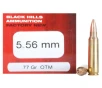 Black Hills 5 56x45mm NATO Ammo 77 Grain Open Tip Match Box of 50