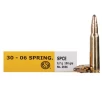 Sellier   Bellot 30-06 Springfield Ammo 150 Grain Jacketed Soft Point Box of 20