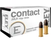 Eley Contact 22LR Ammo 42 Grain Round Nose Box of 500  10 Boxes of 50 
