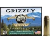 Grizzly Cartridge High Performance Handgun 38 Special Ammo 148 Grain Jacketed Hollow Point Box of 20