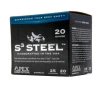 Apex Waterfowl S3 Steel 20 Gauge Ammo 3   4 Steel Shot 1 oz Case of 250  10 Boxes of 25 
