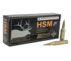 HSM Trophy Gold 260 Remington Ammo 130 Grain Berger Hunting VLD  Very Low Drag  Jacketed Hollow Point Box of 20