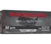 Winchester Silvertip Defense 32 ACP Ammo 60 Grain Winchester Silvertip Jacketed Hollow Point Box of 50