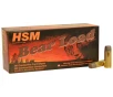 HSM Bear Load 44 Remington Magnum Ammo 305 Grain Flat Nose Box of 20