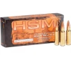 HSM Lead Free 300 Winchester Short Magnum  WSM  Ammo 180 Grain Barnes Triple-Shock X Solid Hollow Point Box of 20