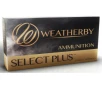 Weatherby Select Plus 338 Weatherby Rebated Precision Magnum Ammo 225 Grain Barnes Tipped Triple-Shock X Polymer Tip Lead Free Box of 20