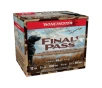 Winchester Final Pass 12 Gauge Ammo 3-1 2  BB and  1-1 2 Steel Shot 1-1 2 oz Box of 25