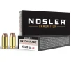 Nosler ASP 40 S W Ammo 150 Grain Jacketed Hollow Point Box of 50