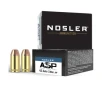 Nosler ASP 45 ACP Ammo 230 Grain Jacketed Hollow Point Box of 20
