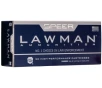 Speer Lawman 9mm Luger Ammo 100 Grain Frangible Flat Nose Box of 50